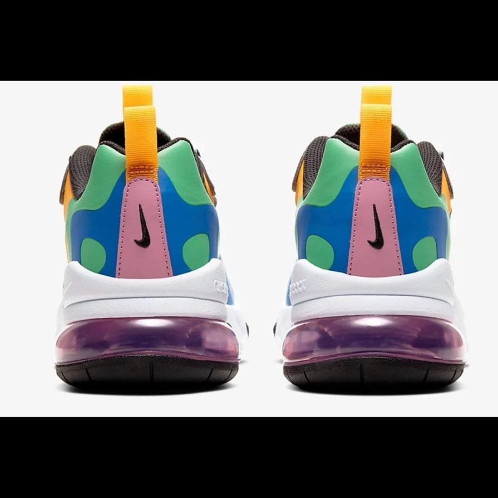 NIKE WOMEN/YOUTH SIZE NIKE AIR MAX 27O REACT(GS) - Picture 3 of 8
